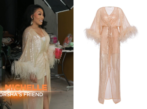 Real Housewives of Atlanta: Season 17 Episode 1 Kimberly’s Kimono Maxi Dress - Product Image
