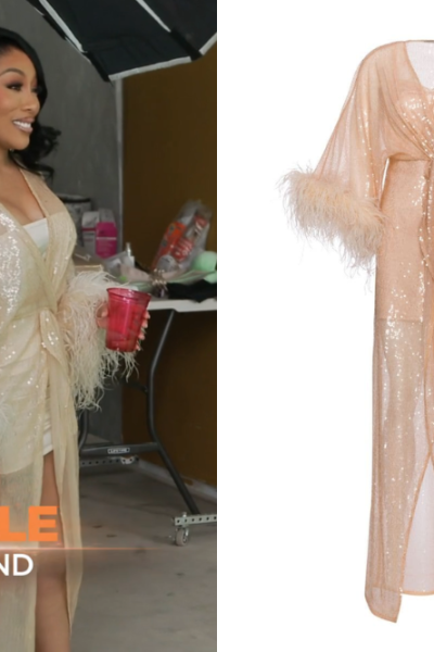 Real Housewives of Atlanta: Season 17 Episode 1 Kimberly’s Kimono Maxi Dress - Product Image
