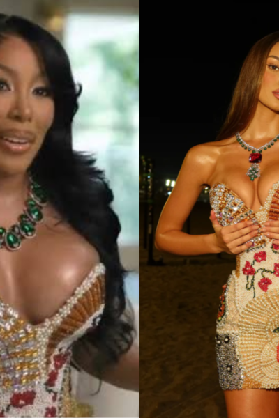 Real Housewives of Atlanta: Season 17 Confessional Kimberly’s Embellished Dress - Product Image