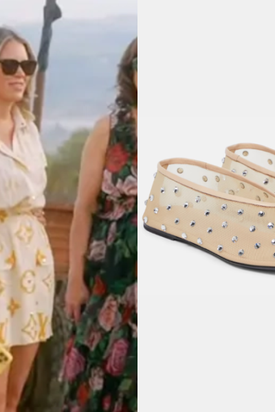 Real Housewives of Beverly Hills: Season 15 Episode 15 Amanda’s Mesh Ballerina Flats - Product Image