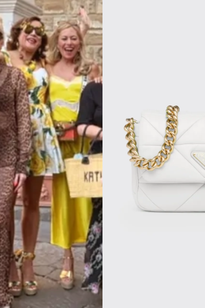 Real Housewives of Beverly Hills: Season 15 Episode 14 Erika’s White Quilted Bag - Product Image
