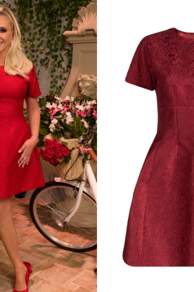 Real Housewives of Orange County: Season 19 Reunion Shannon’s Short Sleeve A-line Dress - Product Image