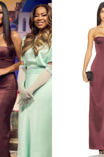 Real Housewives of Salt Lake City: Season 6 Reunion Lisa’s Strapless Column Dress - Product Image