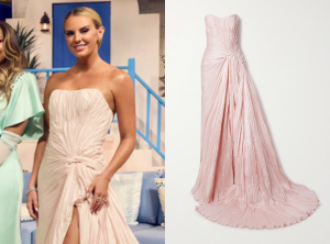 Real Housewives of Salt Lake City: Season 6 Reunion Whitney’s Plissé-taffeta Gown - Product Image