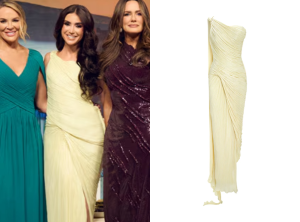 Real Housewives of Salt Lake City: Season 6 Reunion Bronwyn’s Silk Dress - Product Image