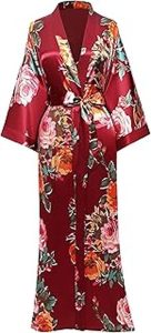 Dorit Kemsley&rsquo;s Red Floral Print Robe