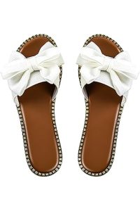 Real Housewives of New Jersey: Season 14 Reunion/Sit Down Melissa’s Bow Bow Sandals