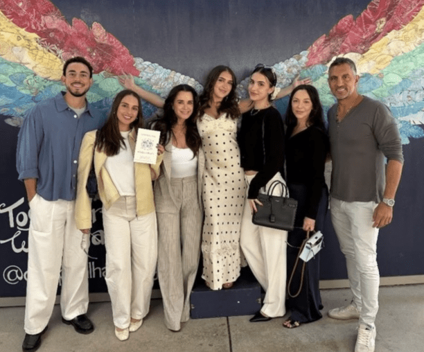 Kyle Richards’ Pinstriped Blazer and Pants - Product Image