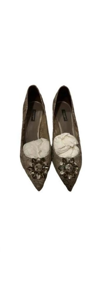Real Housewives of Beverly Hills: Season 15 Episode 14 Bozoma’s Green Lace Embellished Pumps